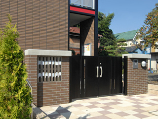 【セキュリティ】 | レオパレスオールイン | オートロックゲートです。