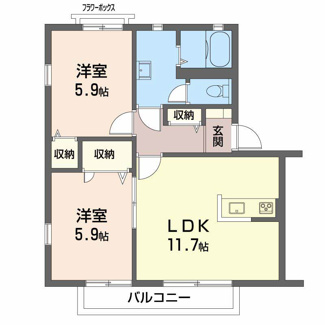 【間取り】 | 大宮ハイツ