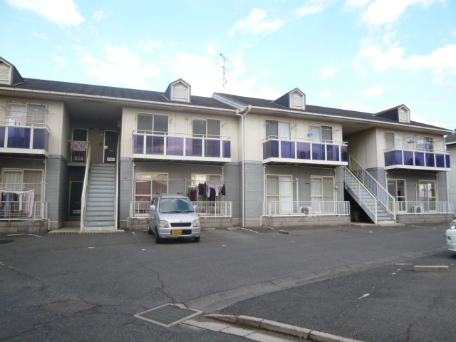 倉敷市四十瀬のアパートの外観