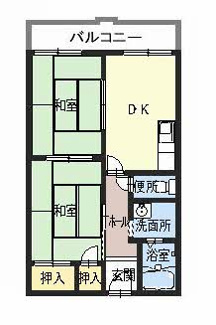 【間取り】 | グリーン・ファンタン