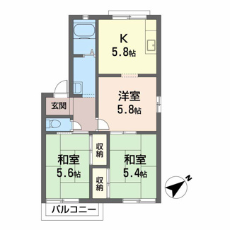 【間取り】 | サンパレス宇治