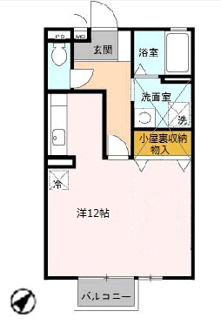 【間取り】 | セジュール藤井　Ａ棟