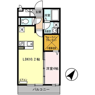 【間取り】 | プレミール北信太