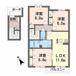 【間取り】 | シャーメゾン　エンジェル