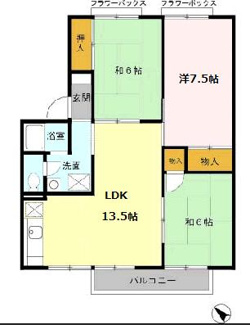 【間取り】 | セジュール寺田