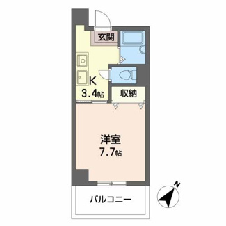 【間取り】 | 浜中マンション