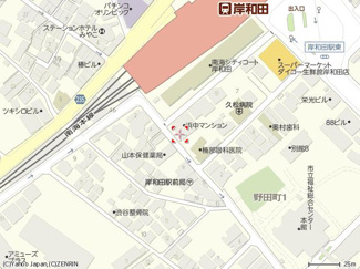 【地図】 | 浜中マンション
