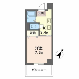 【間取り】 | 浜中マンション