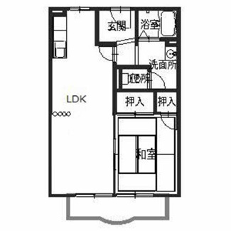 【間取り】 | フラワーハイツ・ムラナカ