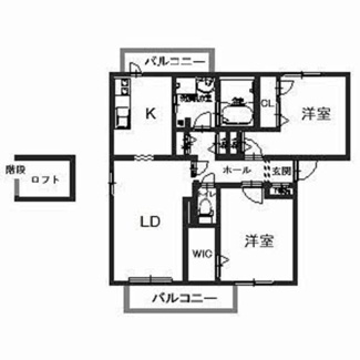 【間取り】 | カーサ・ミーアⅡ