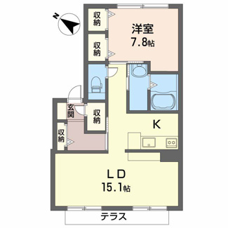 【間取り】 | カーサ・ミーアⅡ