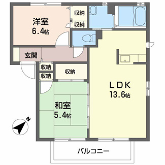 【間取り】 | メゾン　エスポワール