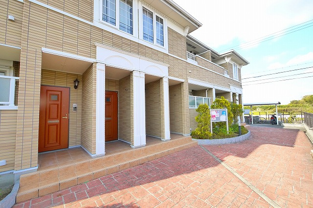 アンジュⅡのその他共用部分|玄関前です