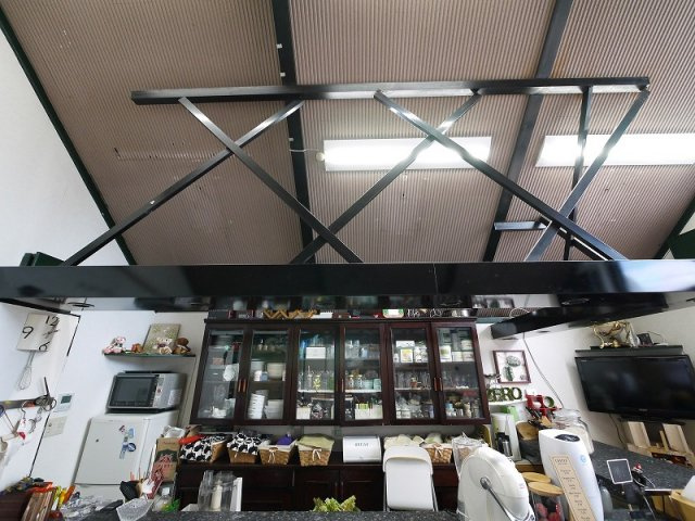 大下店舗の内装