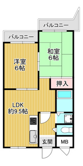 【間取り】 | ネオハイム山本