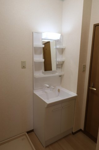 セジュール山田の洗面所