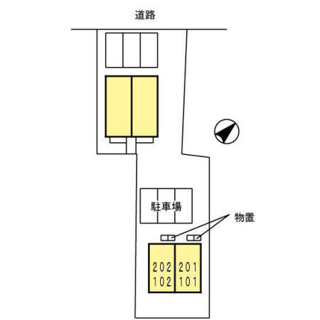 ディアス・ナガタの区画図