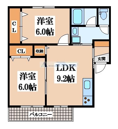 【間取り】 | シンフォニーレジデンス若江