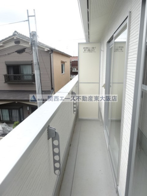 【バルコニー】 | シンフォニーレジデンス若江│【仲介手数料無料窓口です】2014年10月新築物件！