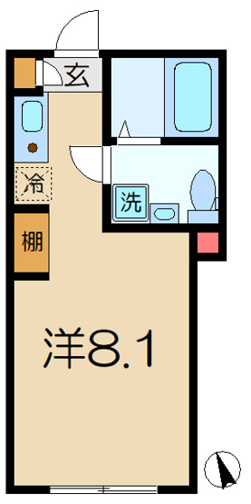 【間取り】 | Les Ailes 4