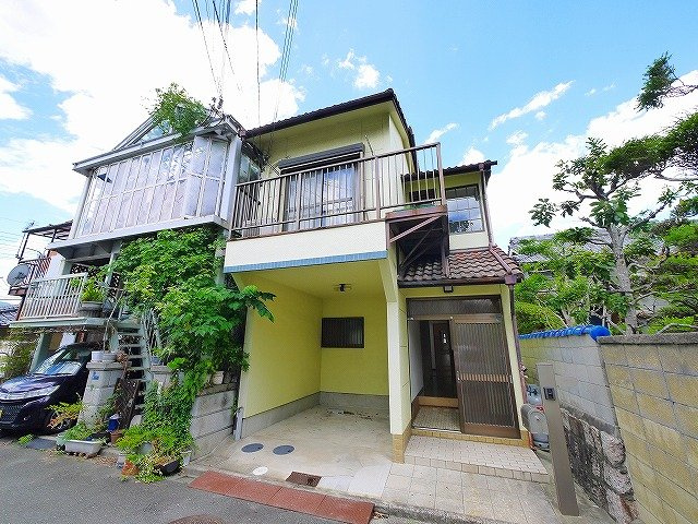 堂後邸戸建貸家の外観