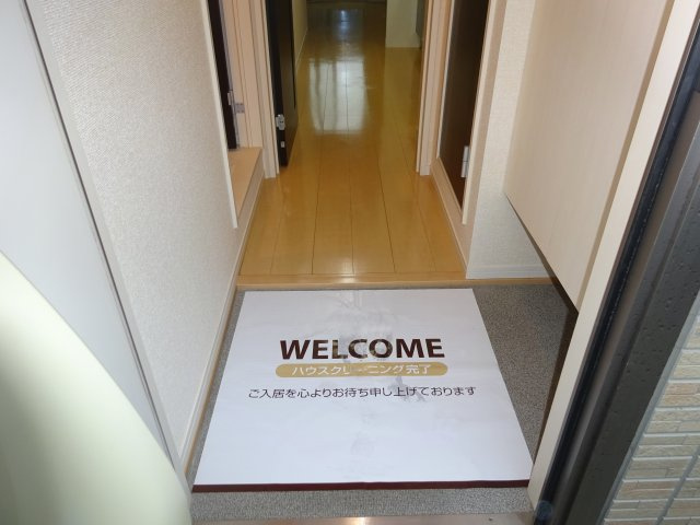グランジュテの玄関