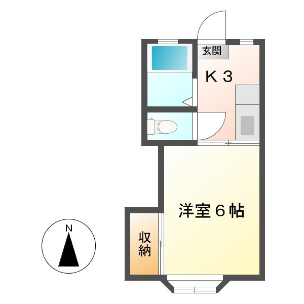 アルパーク２１の間取り
