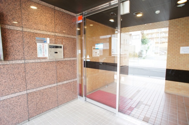 ライオンズマンション取手のエントランス