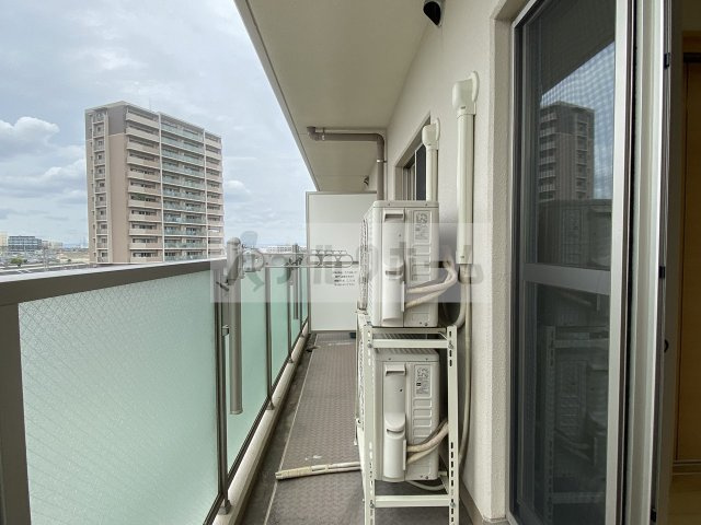 コスモのバルコニー|コスモ（高安駅）　バルコニー