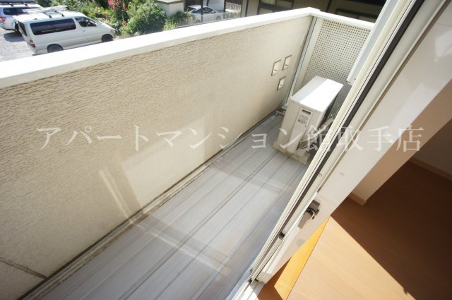 シャロル白山のバルコニー