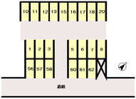 奈良市学園大和町５丁目の駐車場の画像