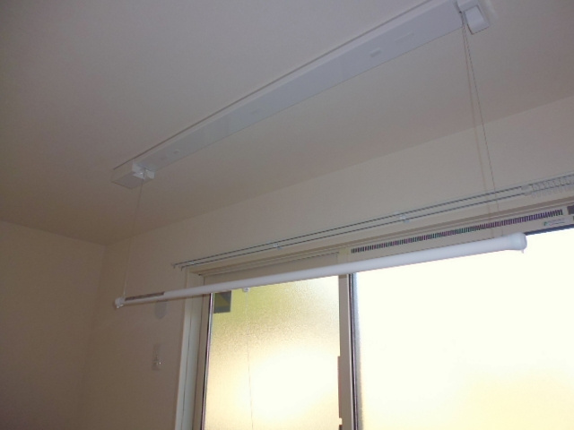 ボヌールの設備|室内物干し