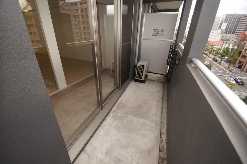 レジデンス住吉のバルコニー|レジデンス住吉（1ＬＤＫ）バルコニー