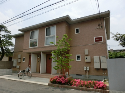 【外観】 | アルベージュ | アルベージュ　軽量鉄骨造2階建て