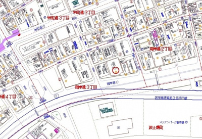 【地図】 | 国道2号線に面した物件