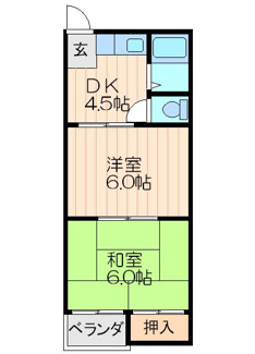 【間取り】 | 秀和第1ハイツ