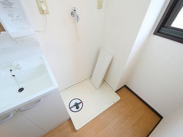 ラポール　Ａ　Ｂの設備|室内洗濯機置き場があります