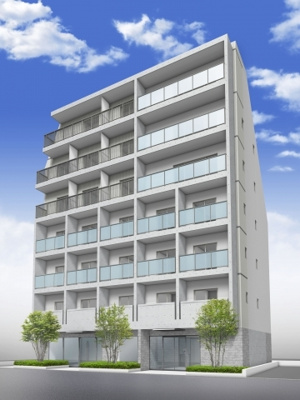 【外観パース】 | ミレアコート北参道 | ミレアコート北参道