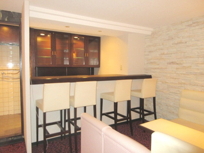 【内装】 | 北野坂すぐのミニラウンジ居抜物件