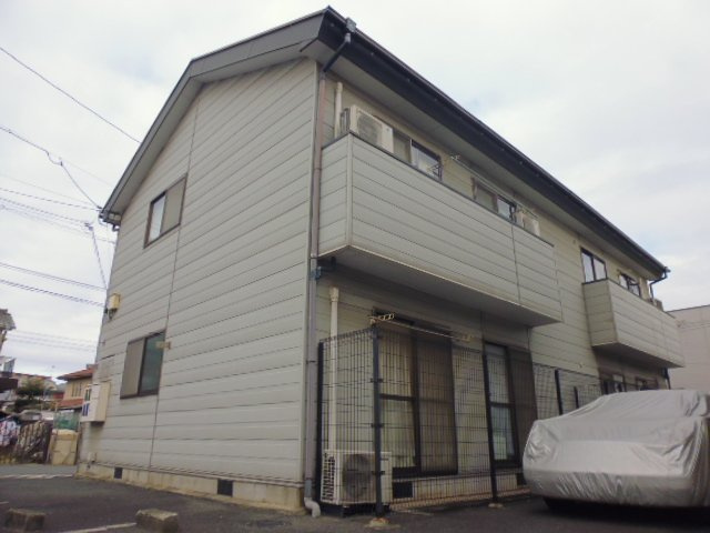 倉敷市堀南のアパートの外観