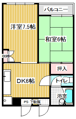 取手細井ハイムの間取り