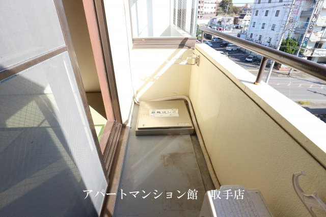 取手細井ハイムのバルコニー