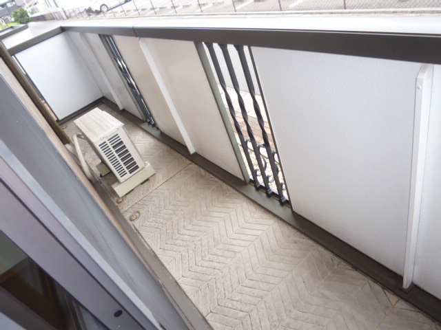 ぷらむハイツＡのバルコニー