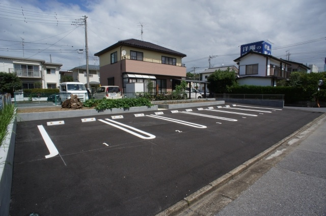 新町第５駐車場の外観