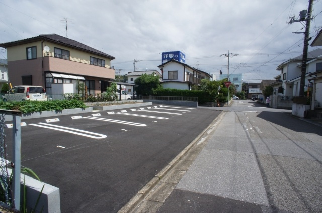 新町第５駐車場の外観