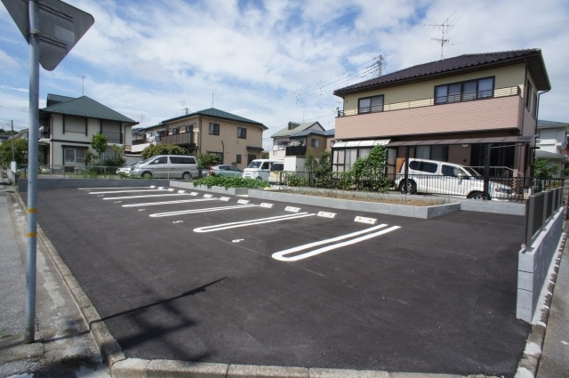 新町第５駐車場の外観