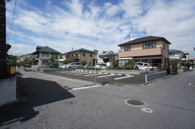 新町第５駐車場の外観