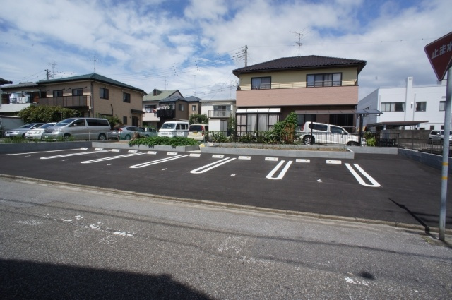 新町第５駐車場の外観