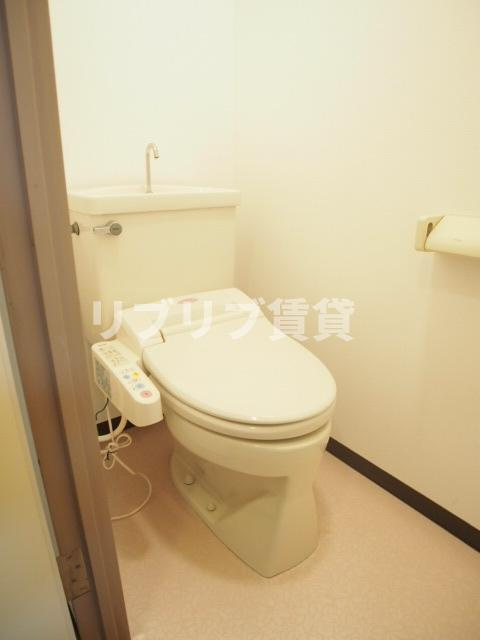 サンハイツ千葉のトイレ|同タイプのお部屋になります。