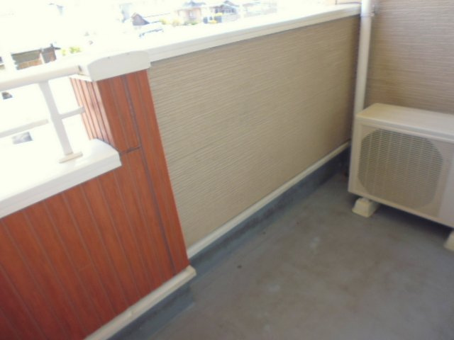 イーストリッチＢのバルコニー